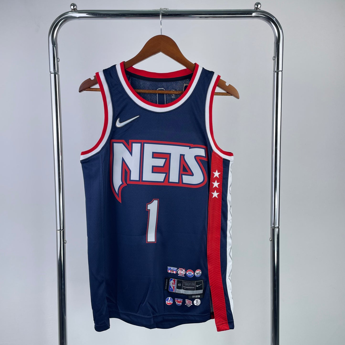 Brooklyn Nets 2021-22 Blue Swingman Jersey - City Edition
