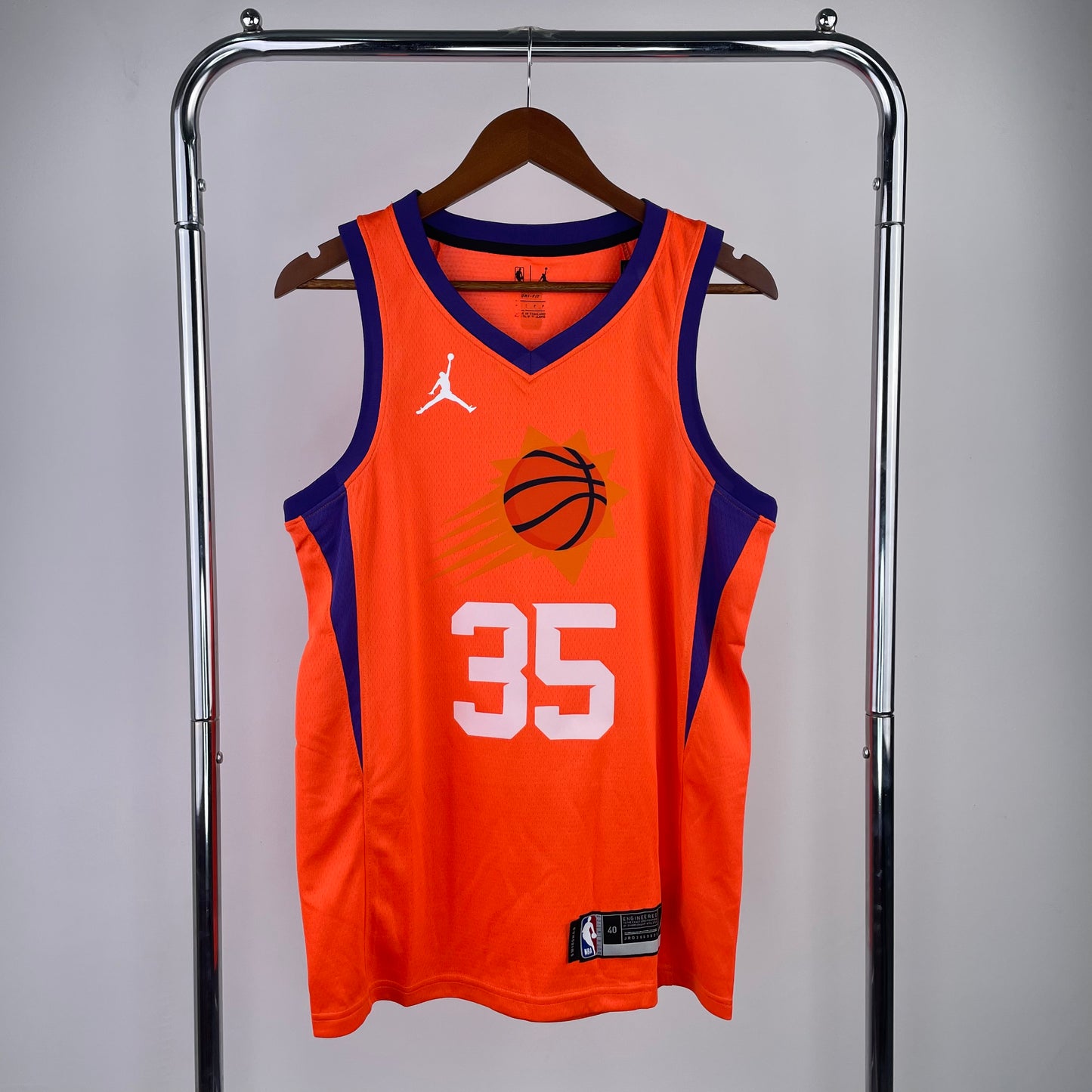 Phoenix Suns 2021-22 Jordan Brand Orange Swingman Jersey - Statement Edition