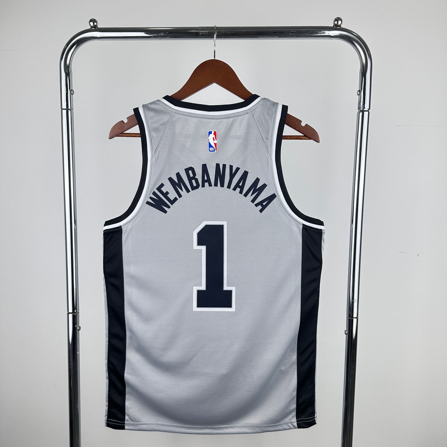 San Antonio Spurs 2021-22 Jordan Brand Grey Swingman Jersey - Statement Edition