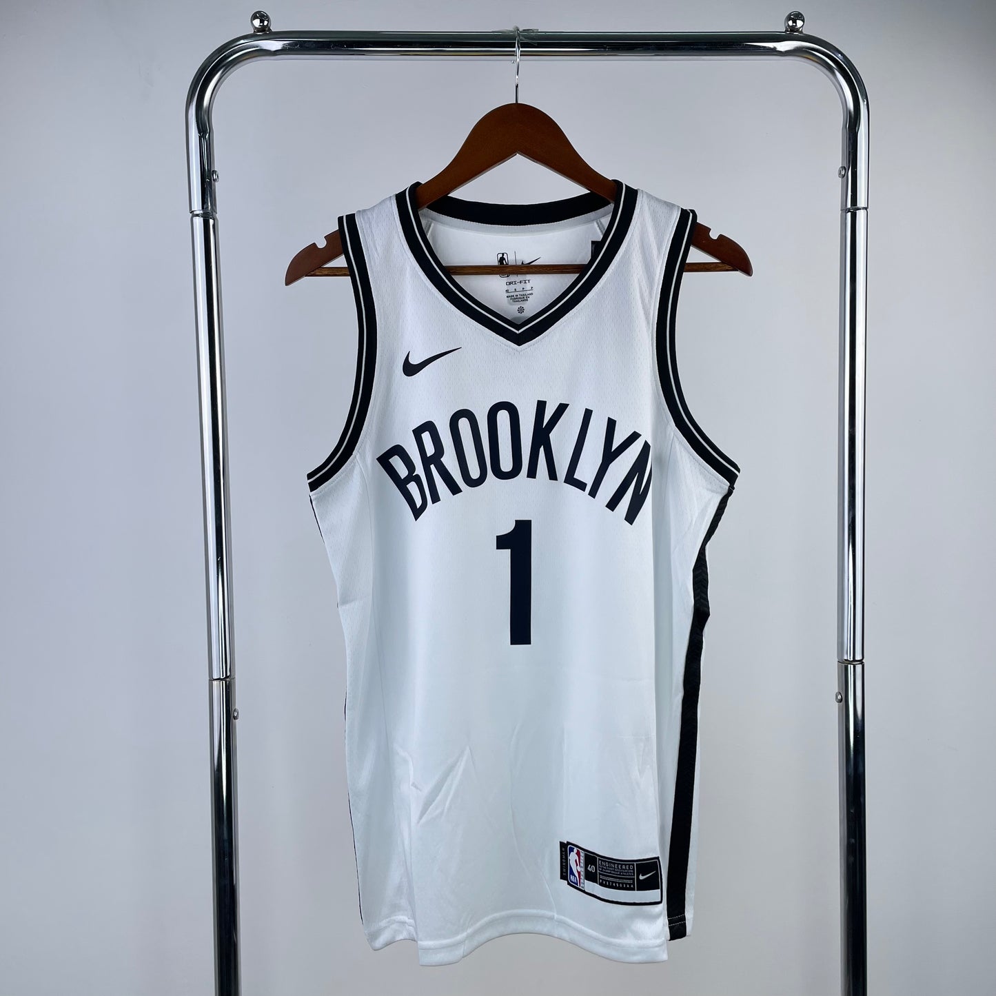 Brooklyn Nets 2022-23 White Swingman Jersey - Association Edition