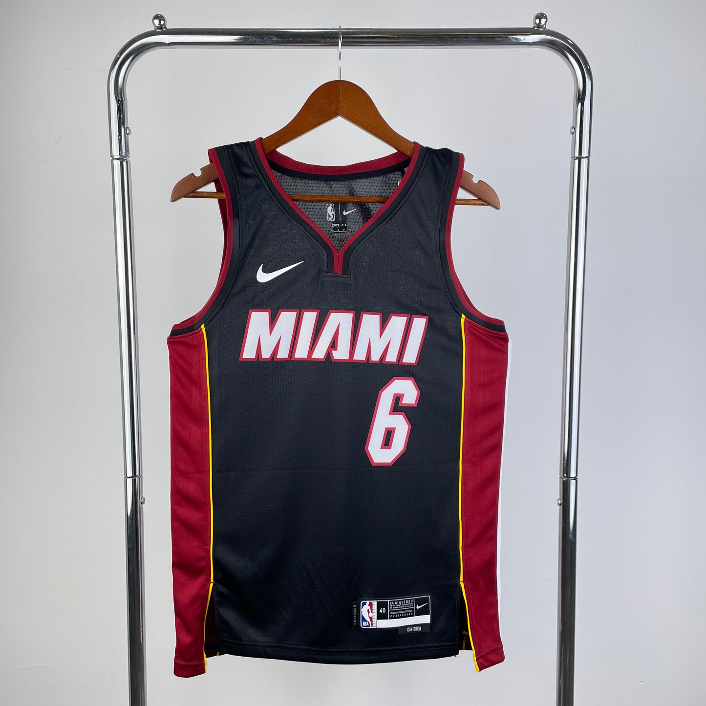 Miami Heat 2022-23 Black Swingman Jersey - Icon Edition