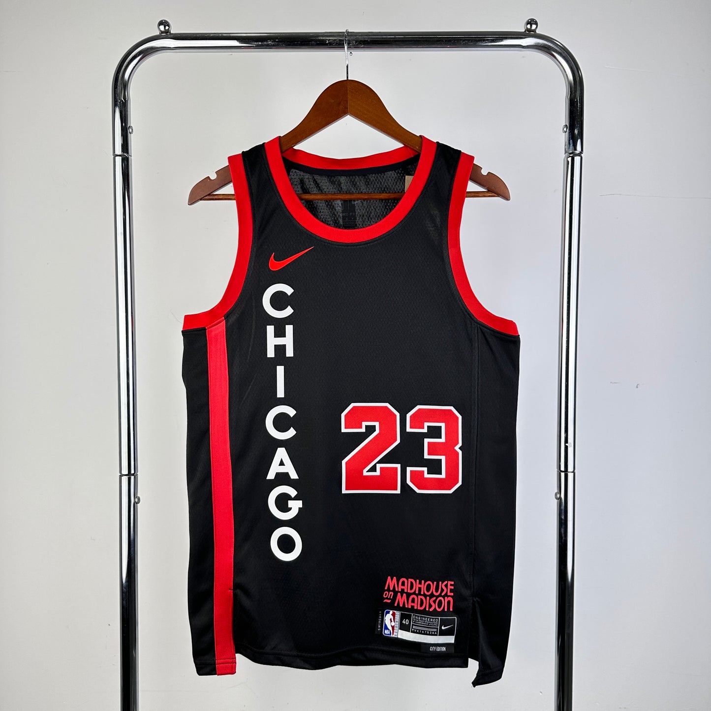 Chicago Bulls 2023-24 Black Swingman Jersey - City Edition