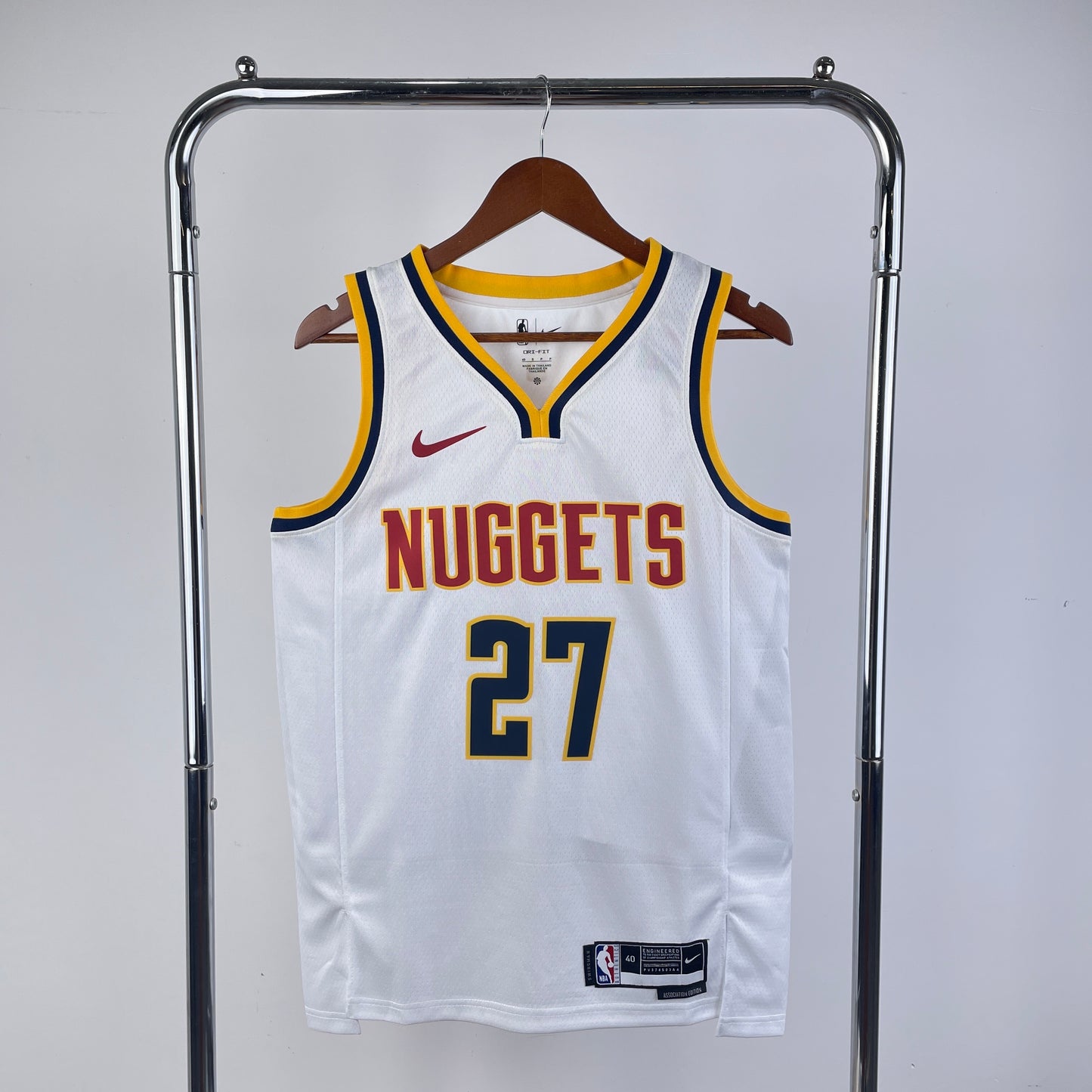 Denver Nuggets 2023-24 White Swingman Jersey - Association Edition
