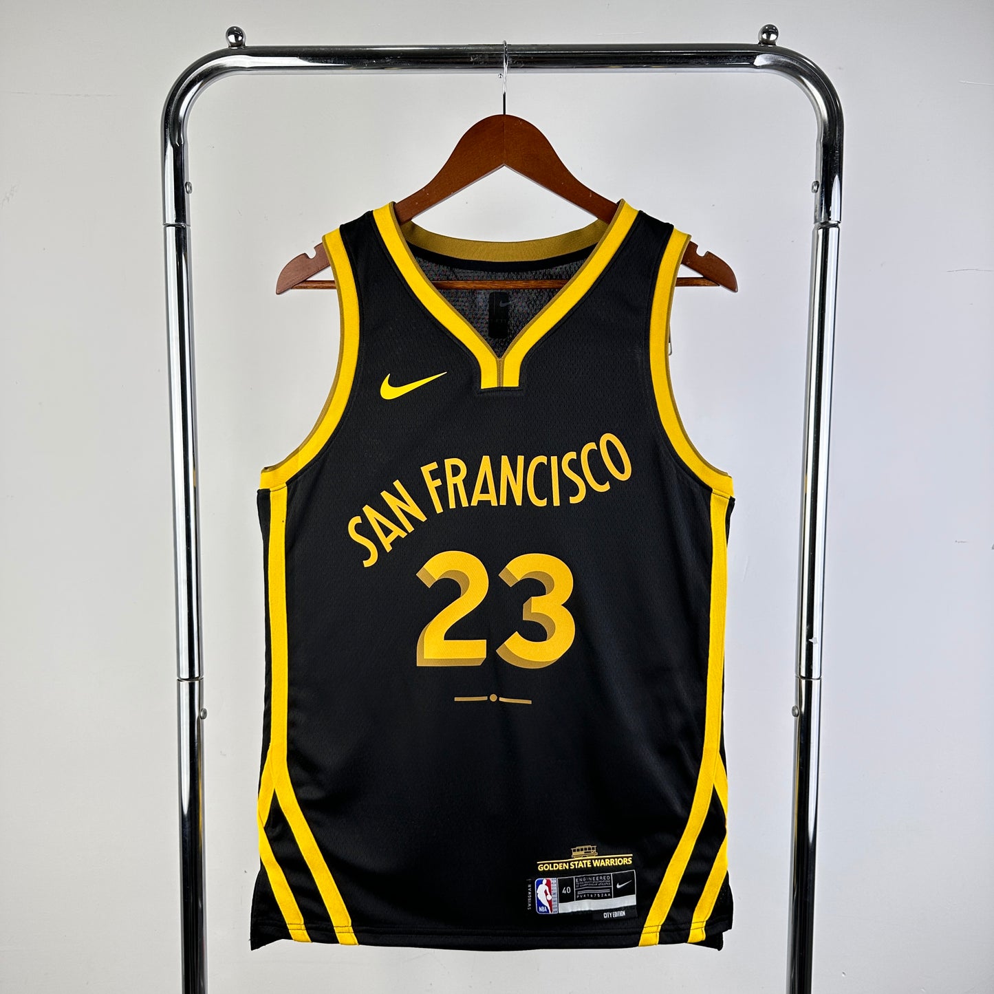 Golden State Warriors 2023-24 Black Swingman Jersey - City Edition
