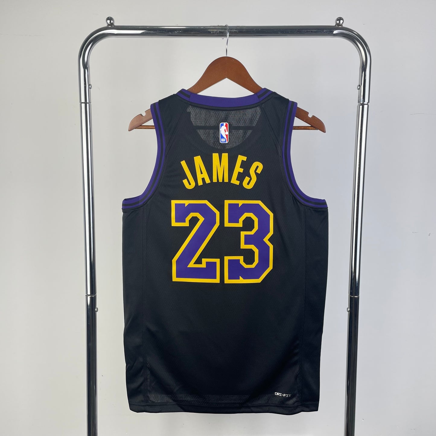 Los Angeles Lakers 2023-24 Black Swingman Jersey - City Edition