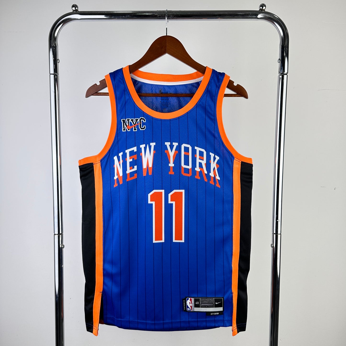 New York Knicks 2023-24 Blue Swingman Jersey - City Edition