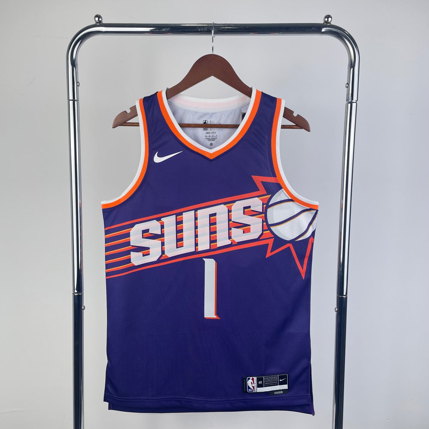 Phoenix Suns 2023-24 Purple Swingman Jersey - Icon Edition