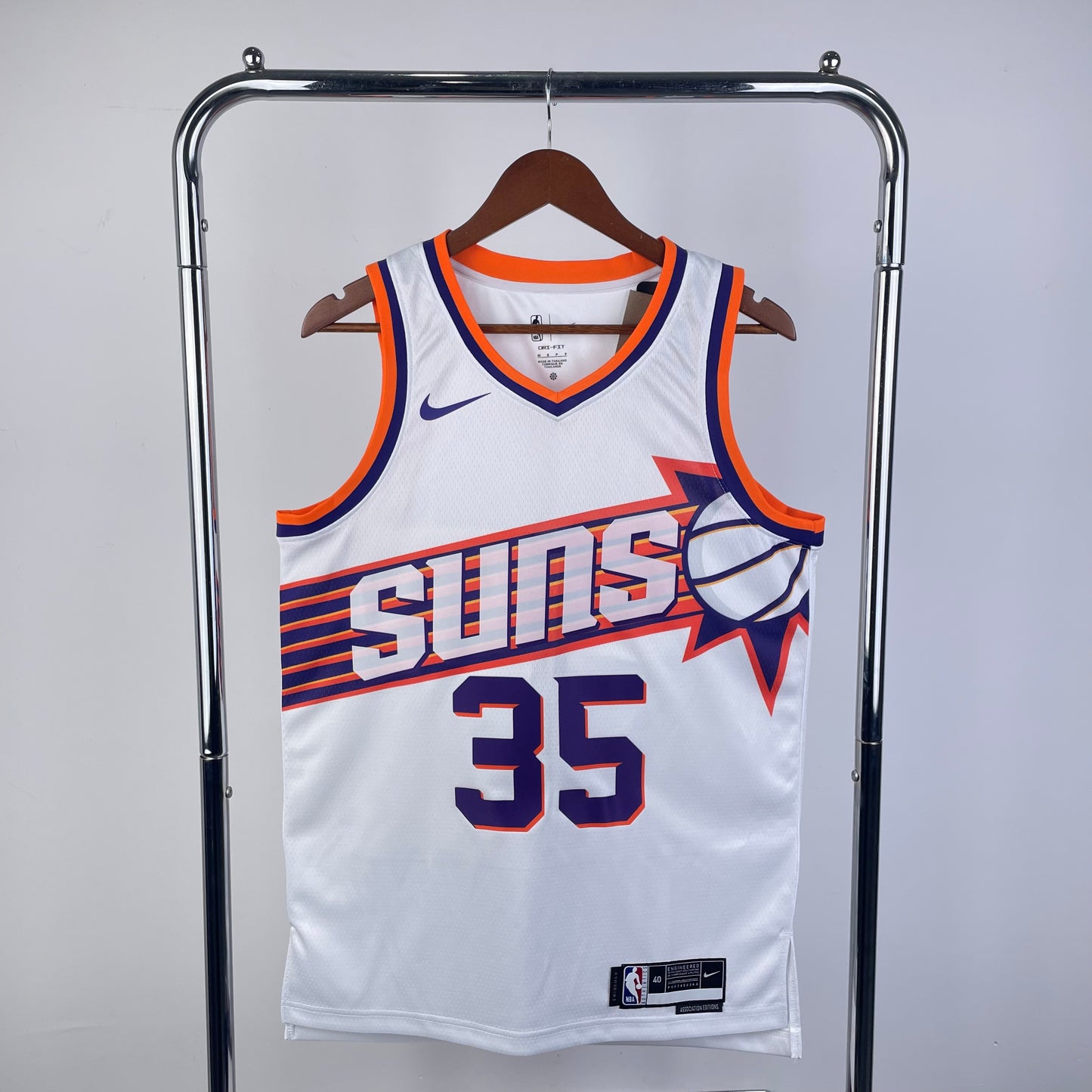 Phoenix Suns 2023-24 White Swingman Jersey - Association Edition