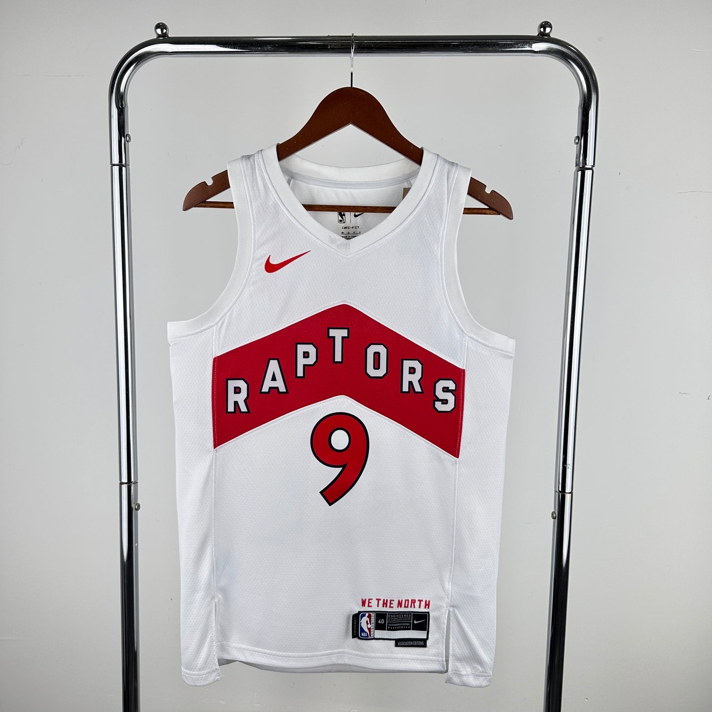 Toronto Raptors 2023-24 White Swingman Jersey - Association Edition