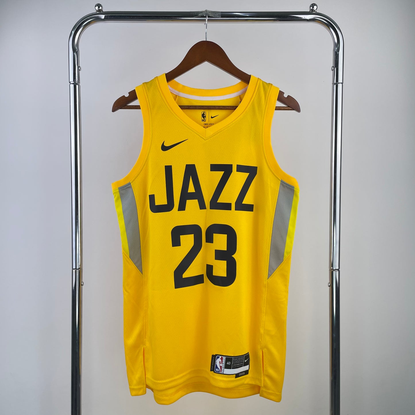 Utah Jazz 2023-24 Yellow Swingman Jersey - Icon Edition