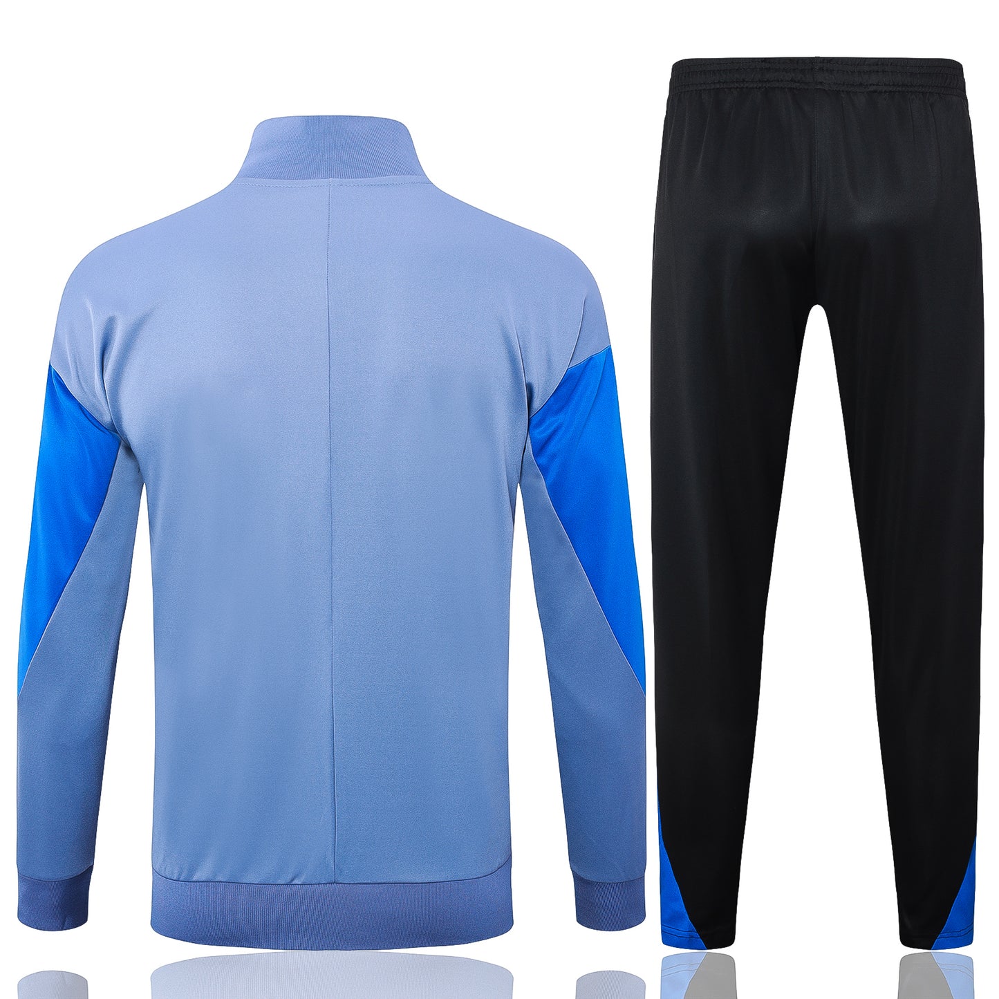 Inter Milan 2024-25 Light Blue and Black Full-zip Tracksuit Set