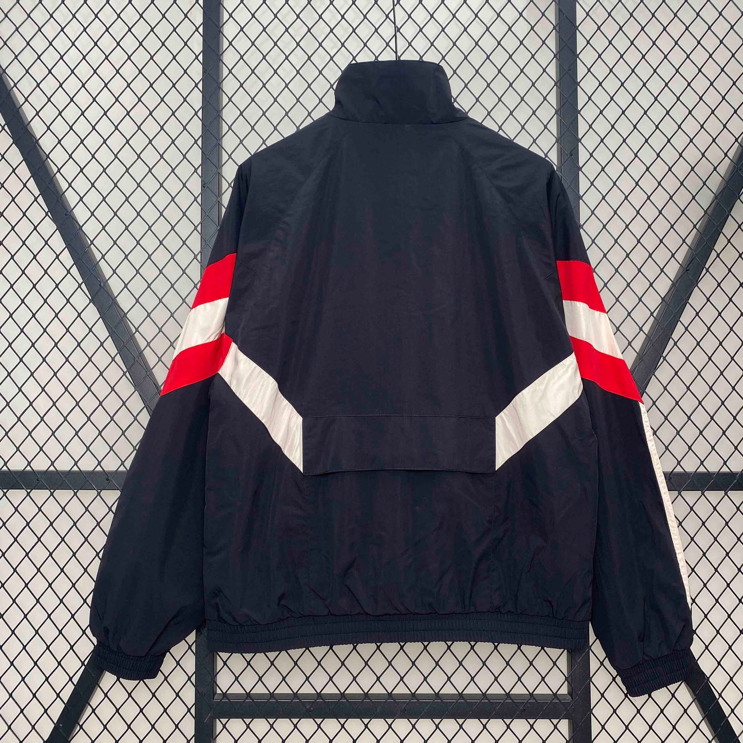 Manchester United 2024/25 Black Windbreaker Jacket