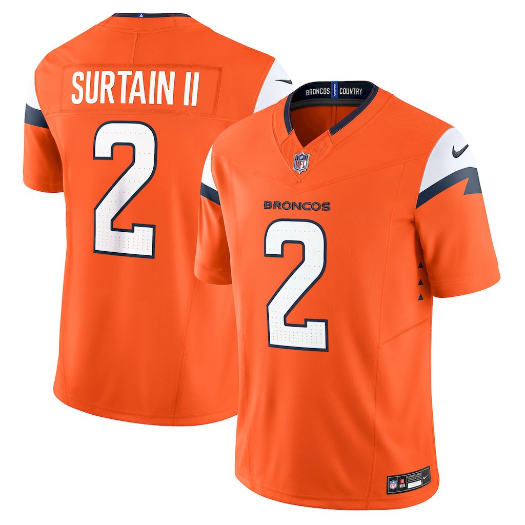 Denver Broncos 2024 Home Orange NFL Jersey
