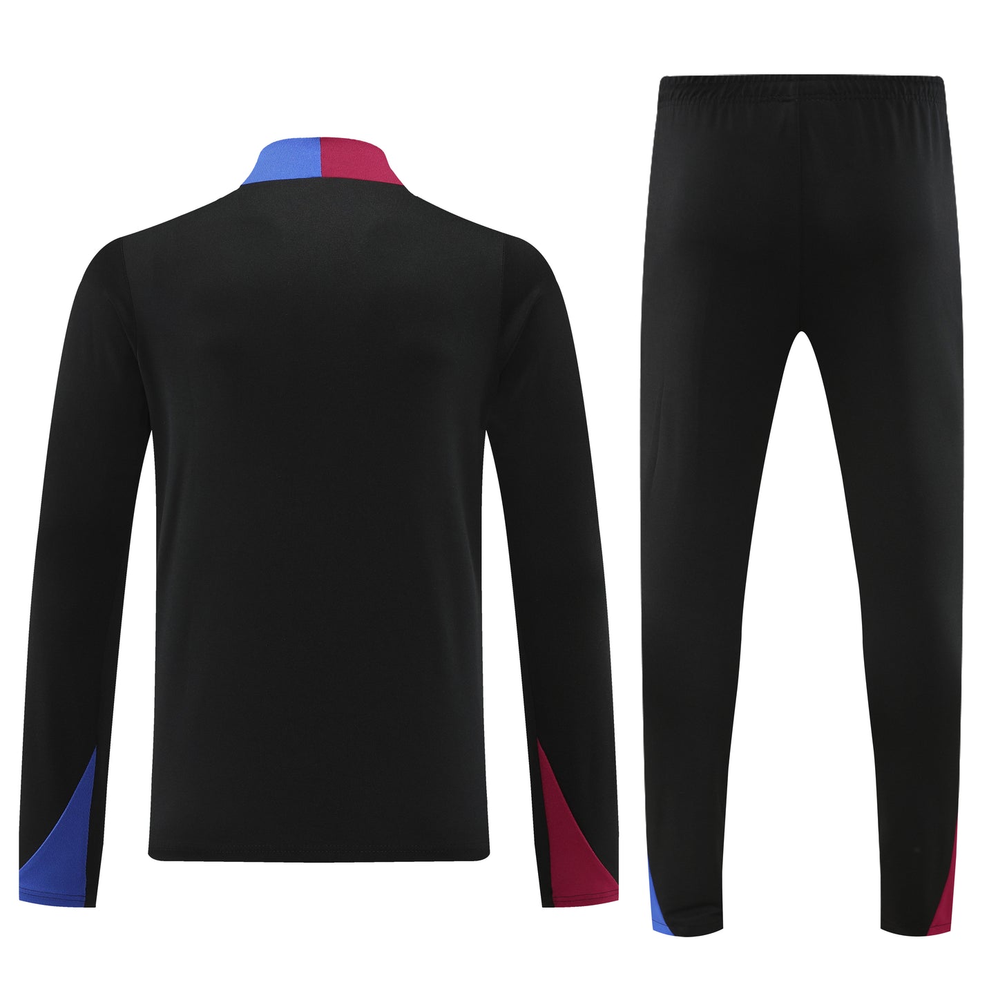 Barcelona 2024/25 Black Half-zip Training Tracksuit Set