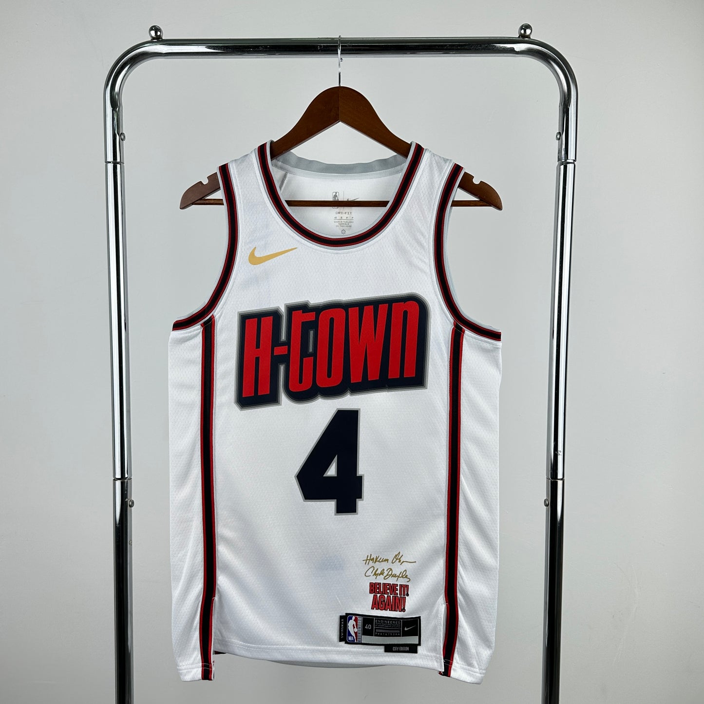 Houston Rockets 2024-25 White Swingman Jersey - City Edition