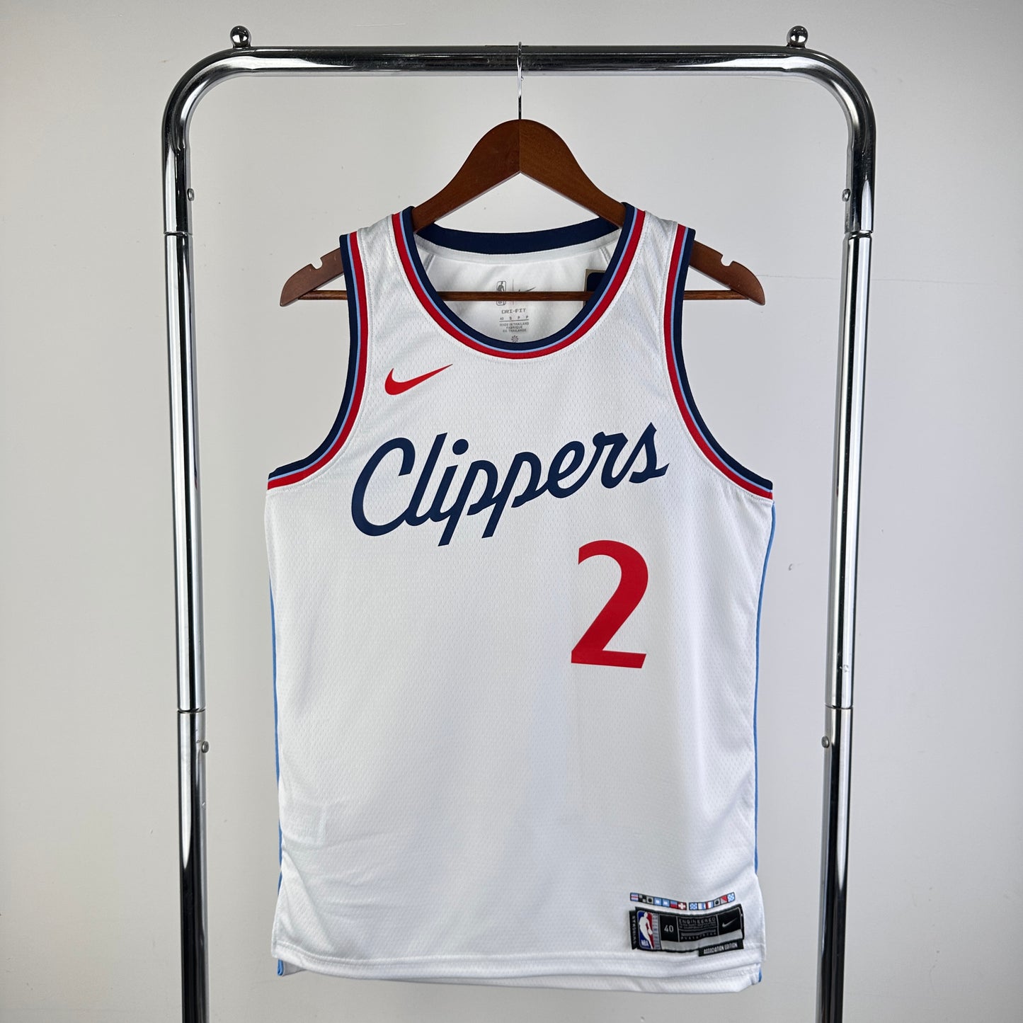 Los Angeles Clippers 2024-25 White Swingman Jersey - Association Edition