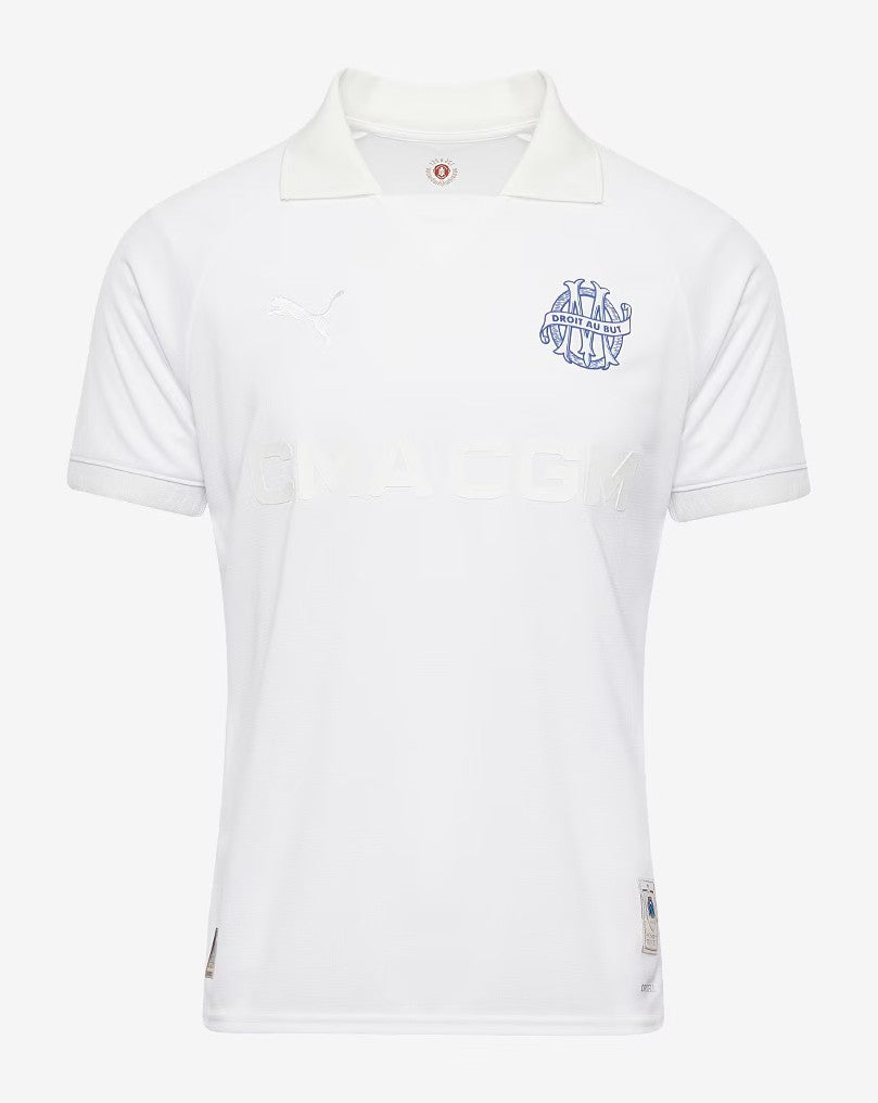Marseille 125th Anniversary Player Version Jersey (White)