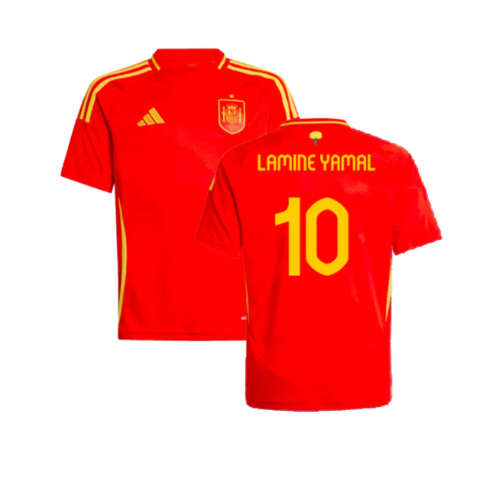 Spain Kids 2024 Home Jersey