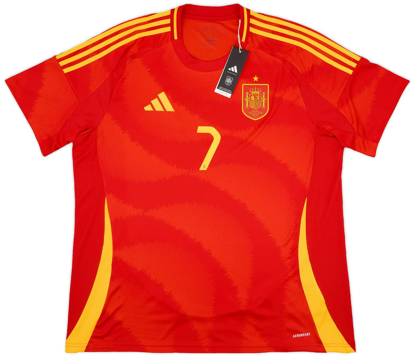 Spain 2024-25 Home Fan Version Jersey