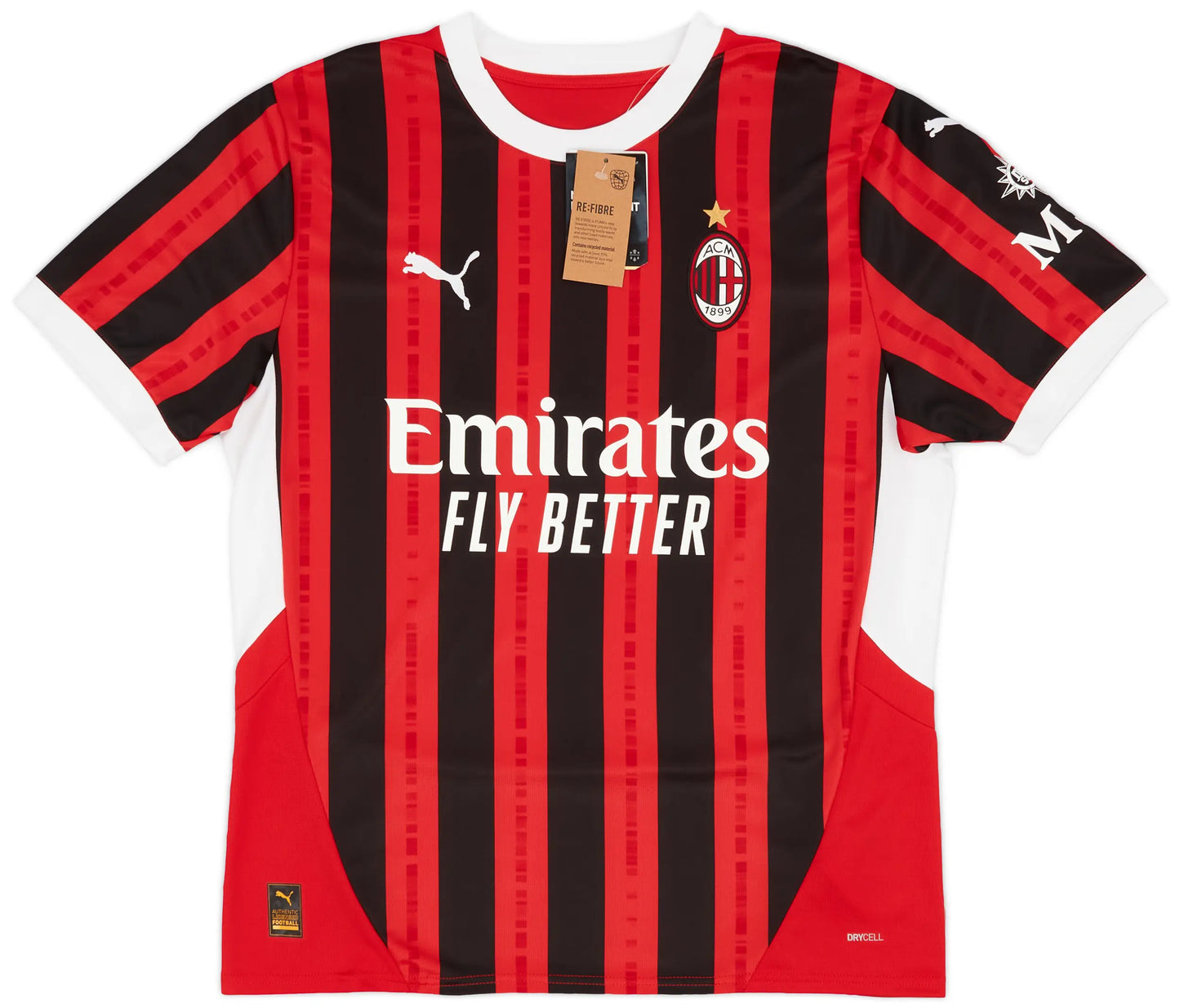 AC Milan 2024/25 Home Fan Version Jersey