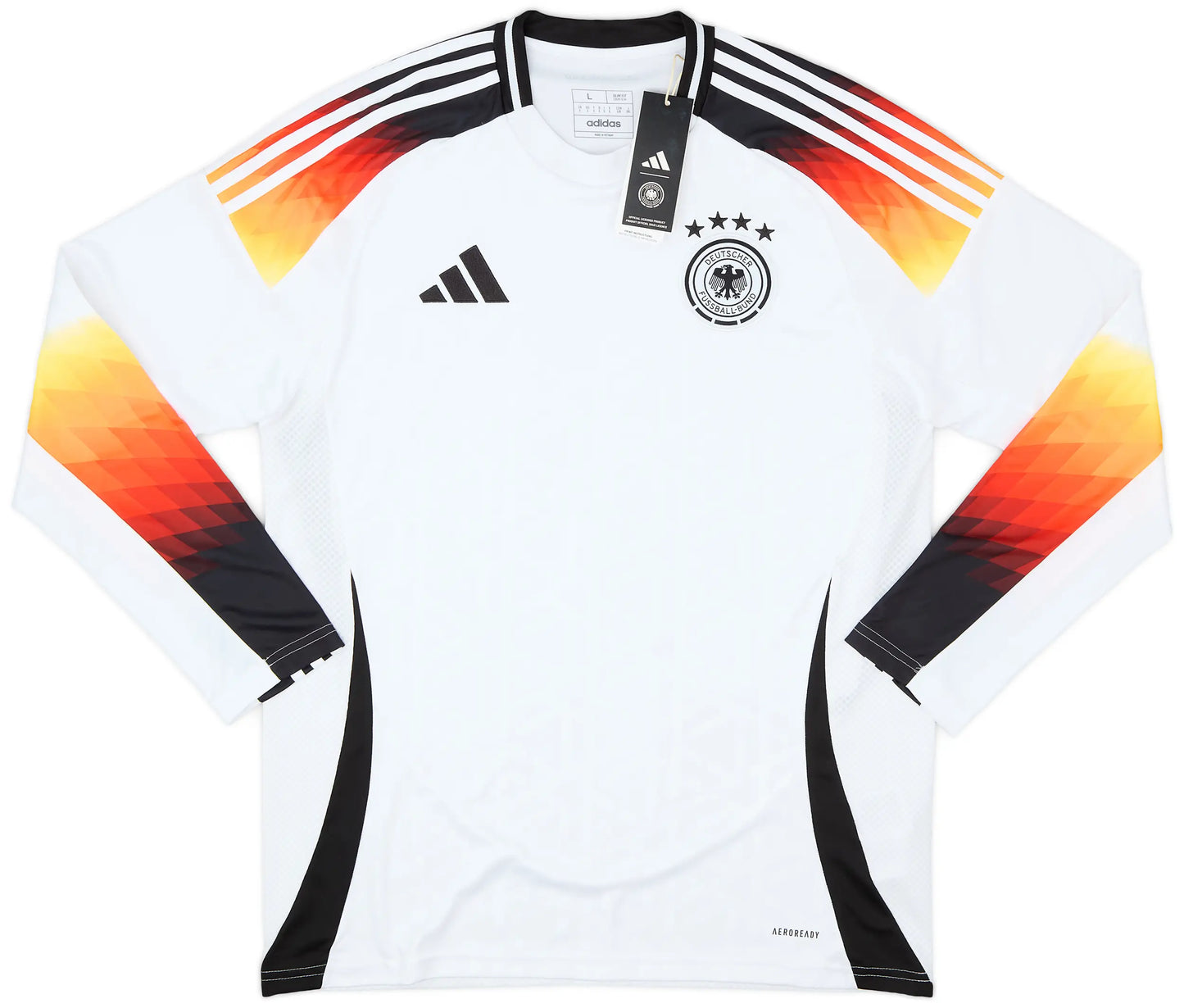 Germany 2024 Home Long Sleeve Jersey