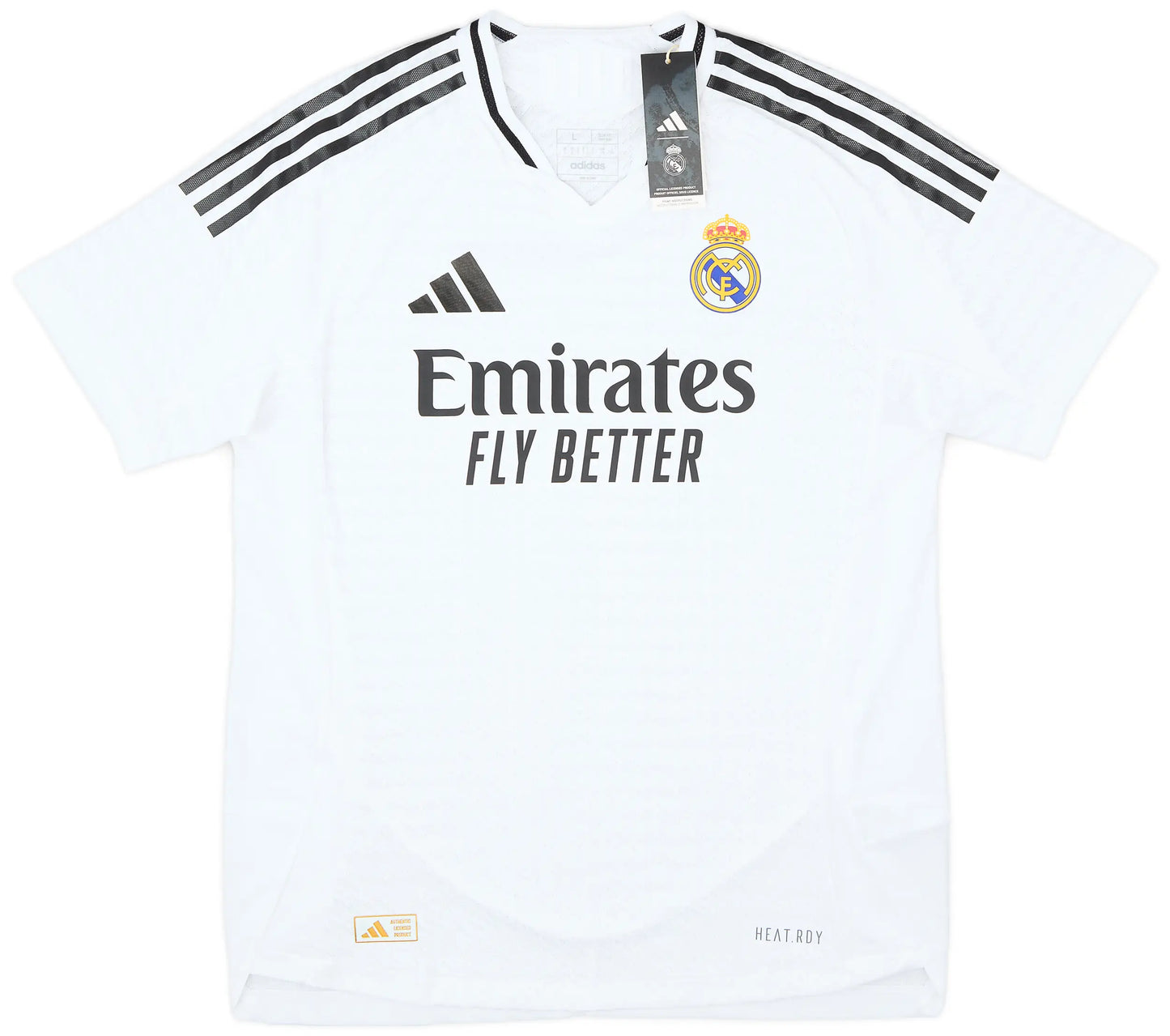 Real Madrid 2024/25 Home Player Version Jersey