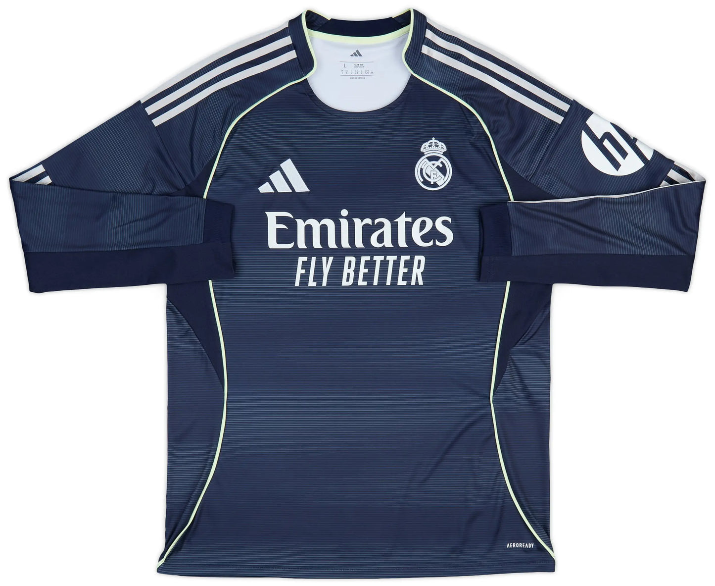 Real Madrid 2025/26 Away Long Sleeve Fan Version
