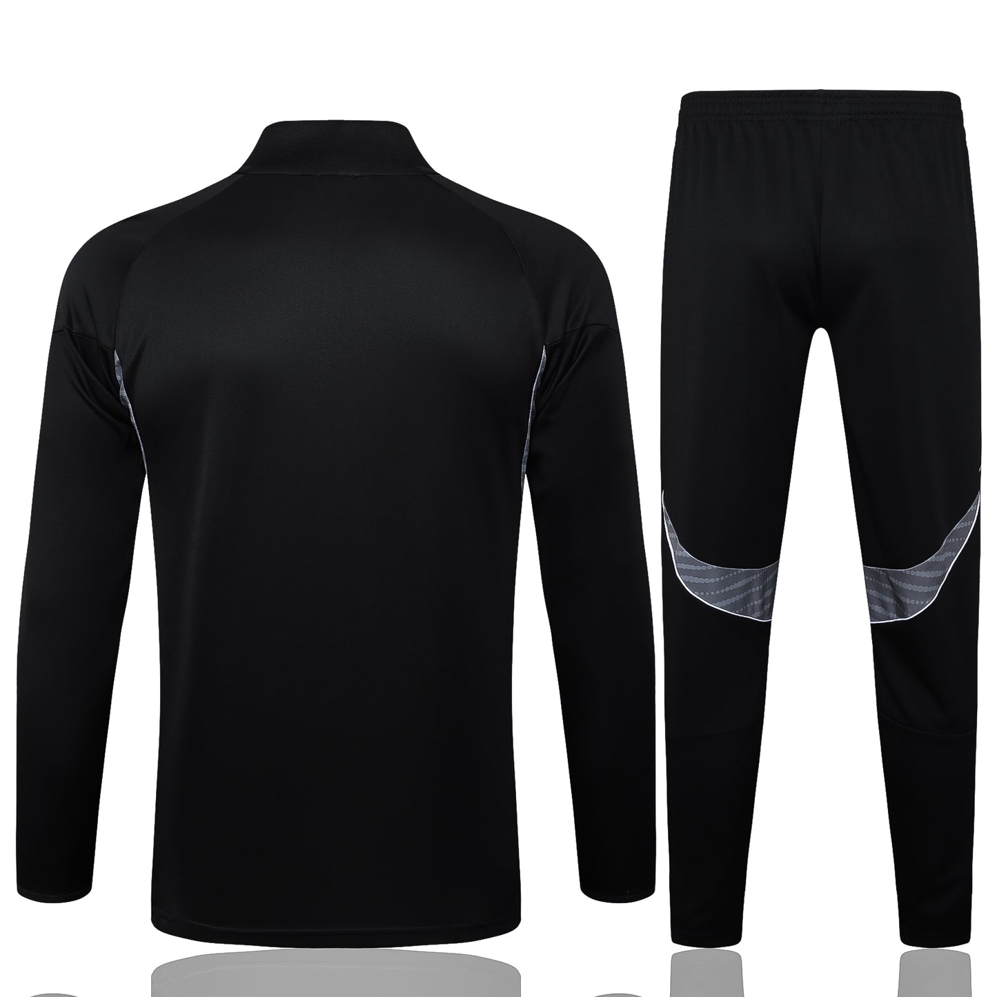 Real Madrid 2025/26 Black Half-Zip Training Tracksuit Set