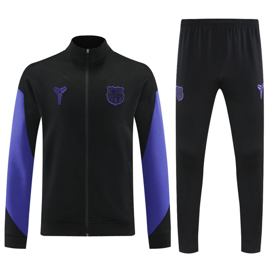 Barcelona 2025/26 Black Mamba Fullzip Tracksuit set