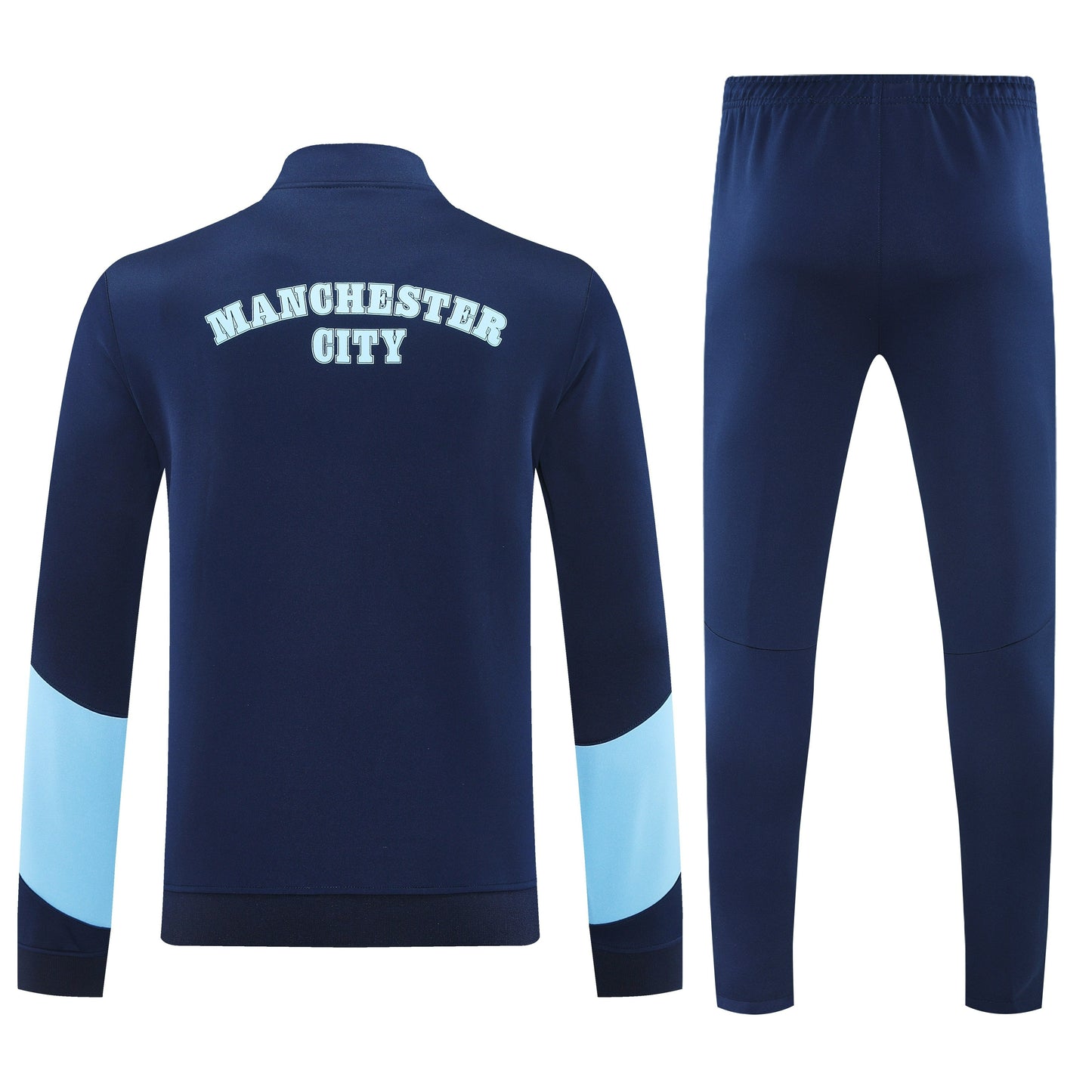 Manchester City 2025/26 Blue Full-Zip Tracksuit Set