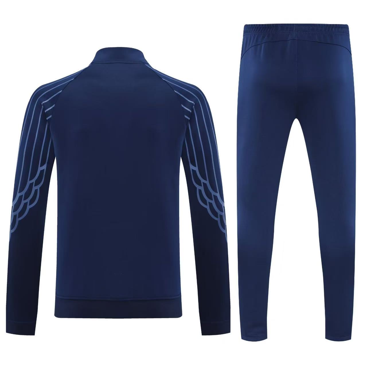 Paris 2025/26 Navy Full-Zip Tracksuit Set