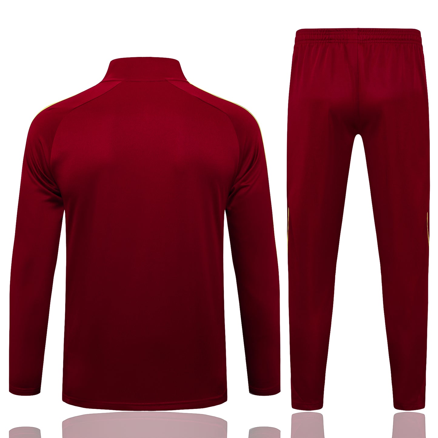 Arsenal 2025/26 Maroon Halfzip Tracksuit Set