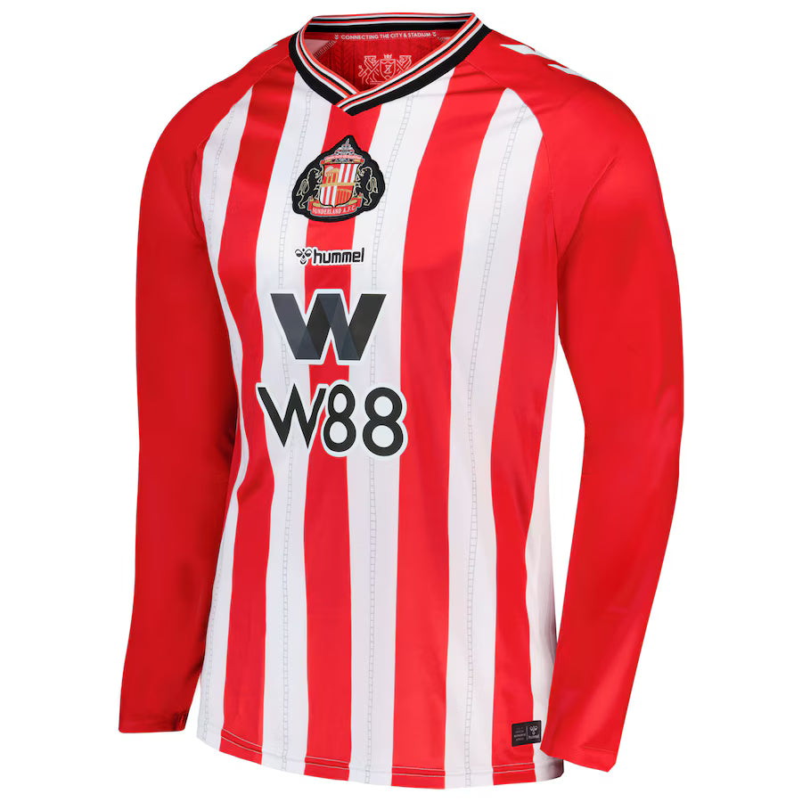 Sunderland 2025/26 Home Long Sleeve Jersey