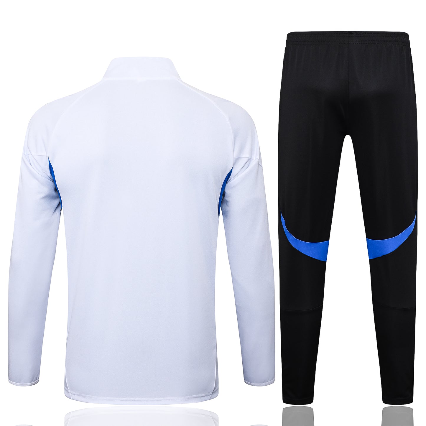 Manchester United 2025/26 White Full-Zip Tracksuit Set
