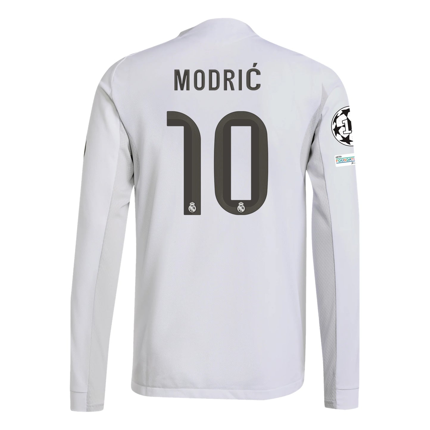 Real Madrid 2025/26 Home Player Version Long Sleeve Jersey