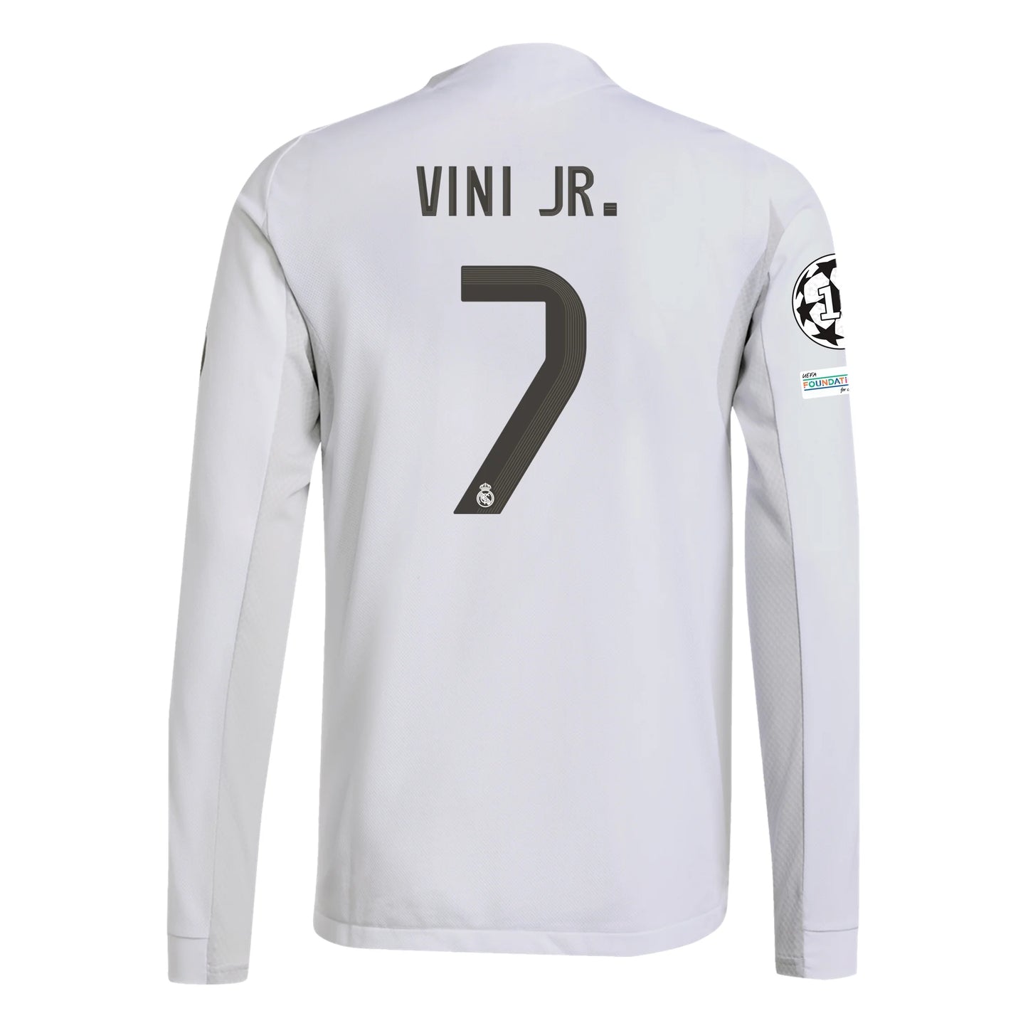 Real Madrid 2025/26 Home Player Version Long Sleeve Jersey