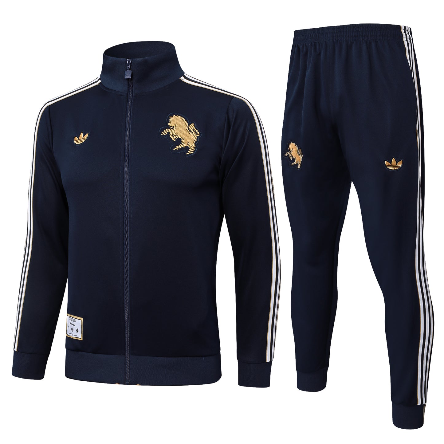 Juventus 2025/26 Black Full-Zip Tracksuit Set