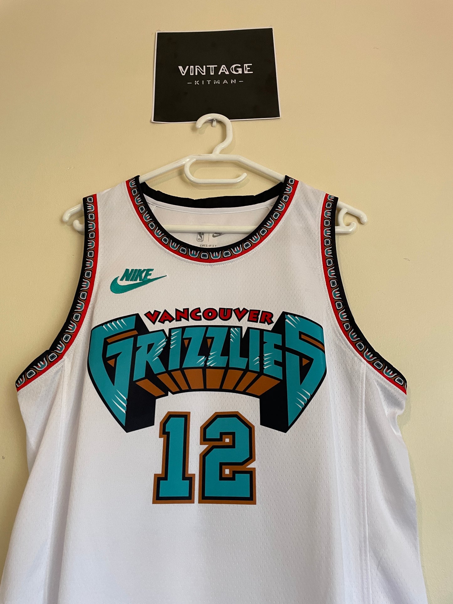 Ja MORANT #12 Memphis Grizzlies 2024/25 White Swingman Jersey - Classic Edition (M)