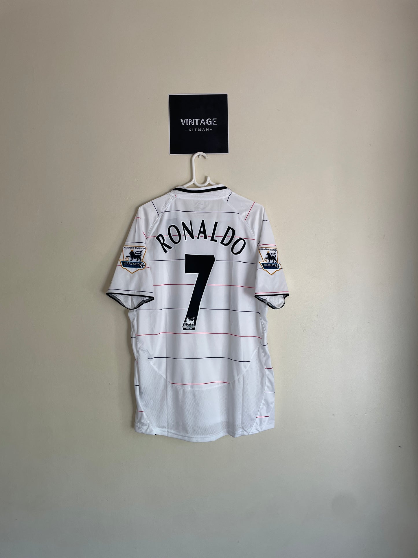 Manchester United 2003-05 Third Jersey #7 RONALDO (L)