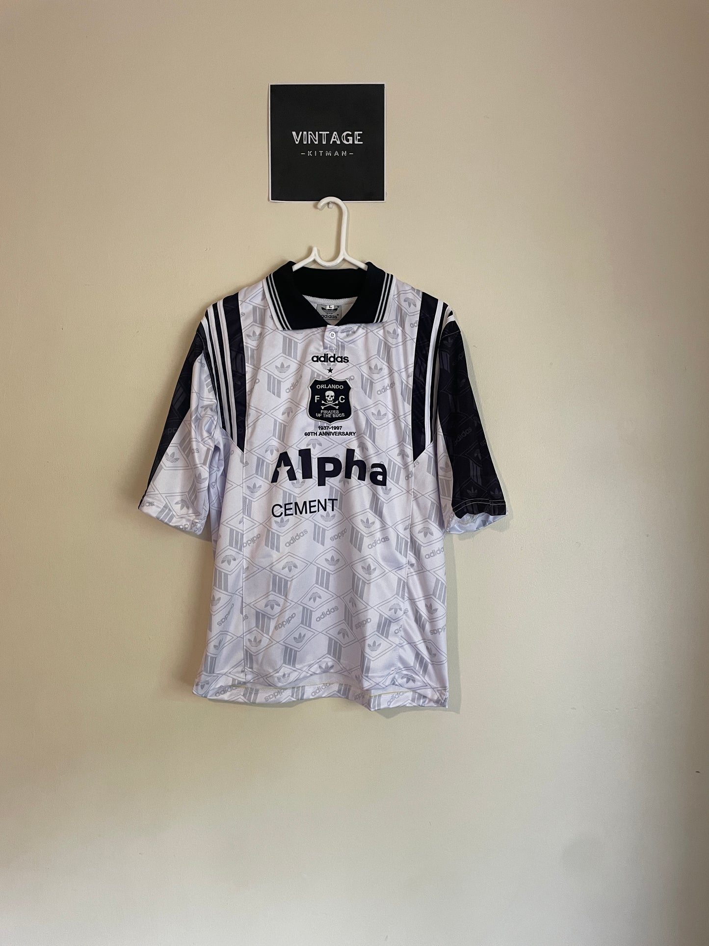 1996/97 Orlando Pirates Replica Jersey (60th Anniversary) S-L