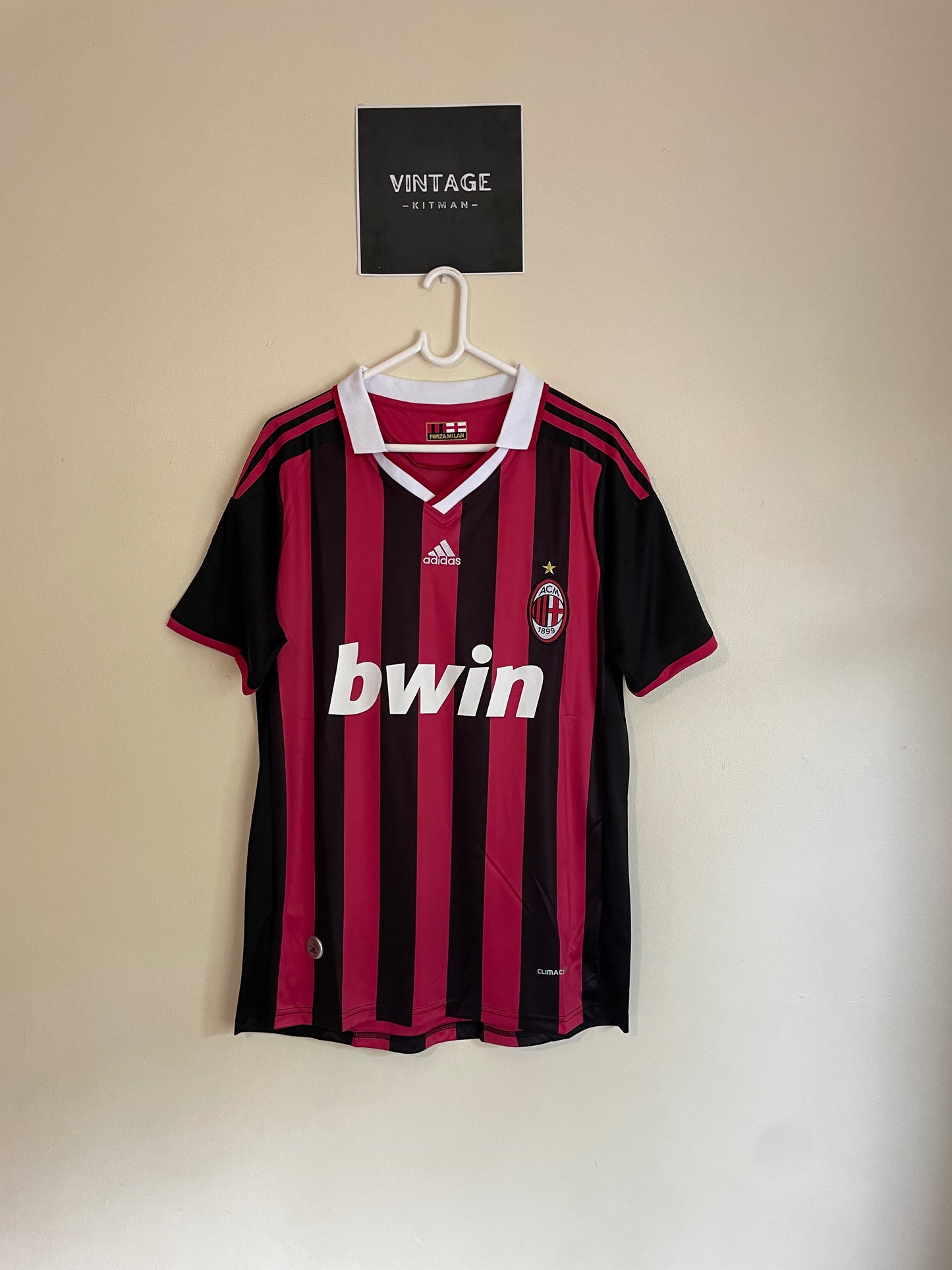 AC Milan 2009/10 Home Jersey (L)