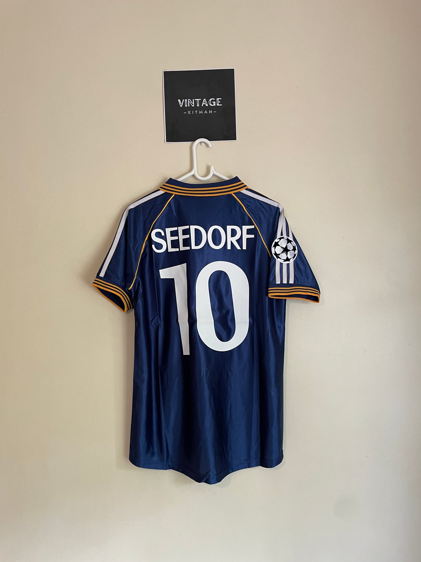 Real Madrid 1998/99 Third Jersey #10 SEEDORF (M)