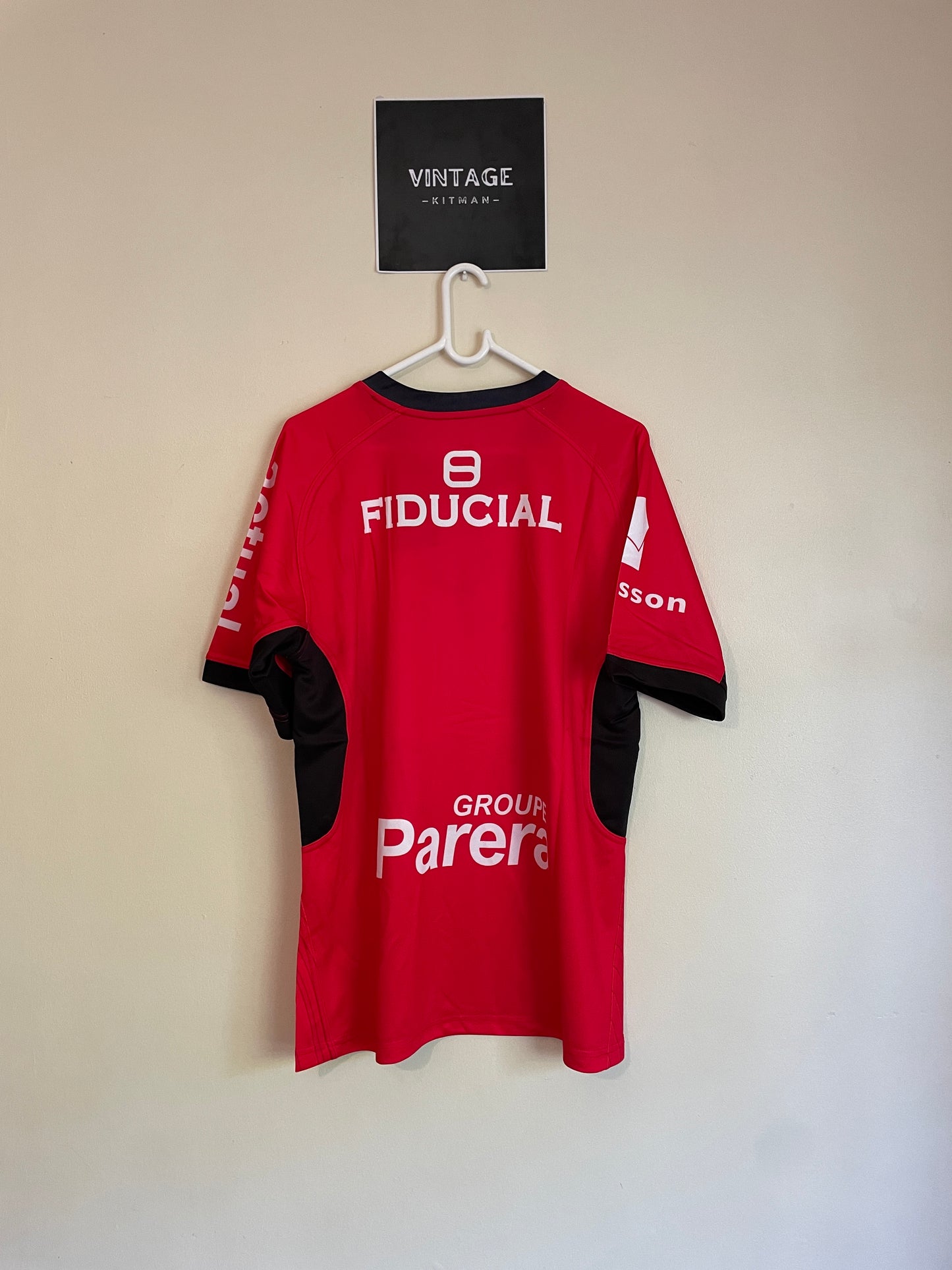 Stade Toulouse 2024 Red Rugby Jersey