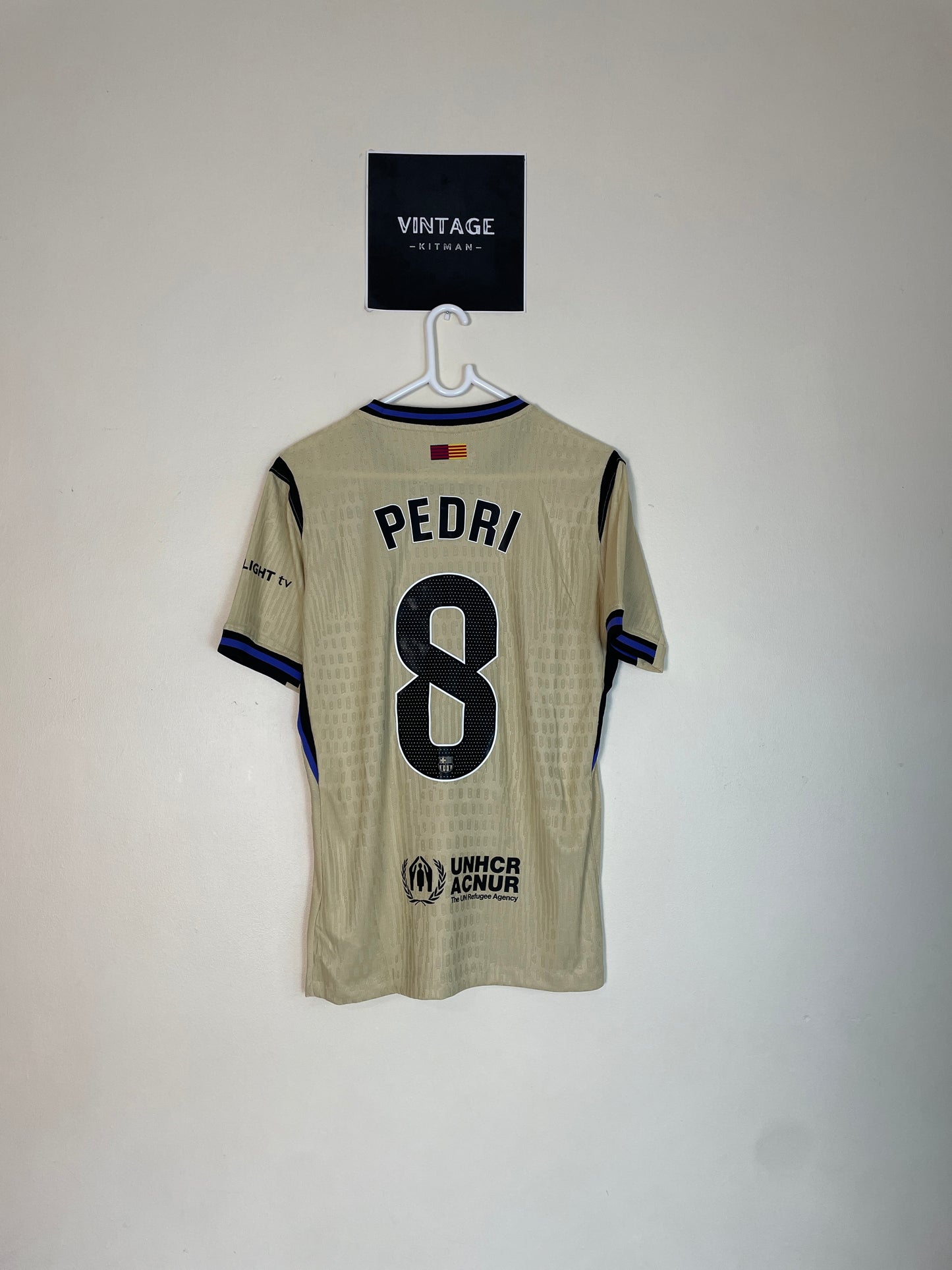 Barcelona 2025/26 Away Player Version #8 PEDRI (M)
