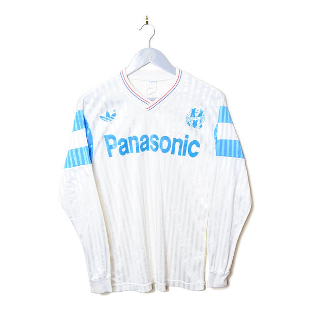 Marseille 1990/91 Home Long Sleeve Jersey