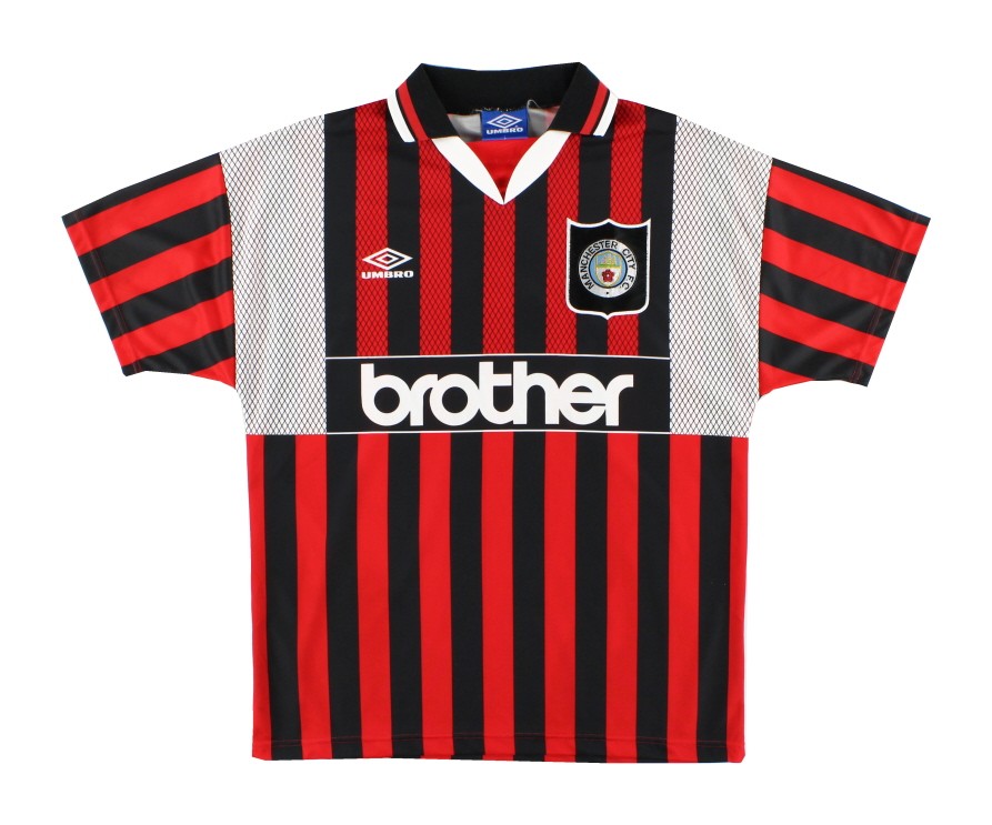 Manchester City 1994/96 Away Jersey