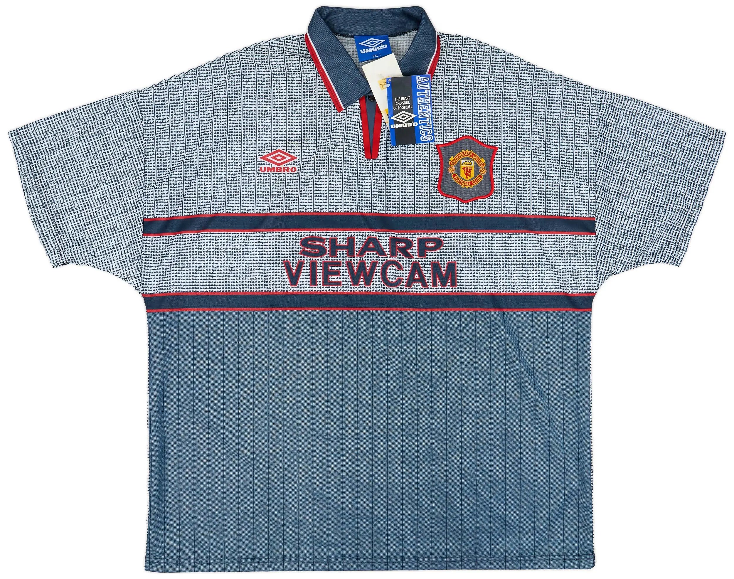 Manchester United 1995/96 Away Jersey – Vintage Kitman