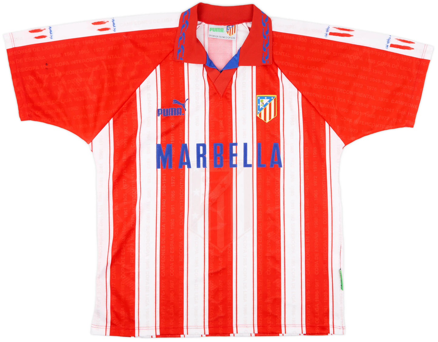 Atlético Madrid 1995/96 Home Jersey