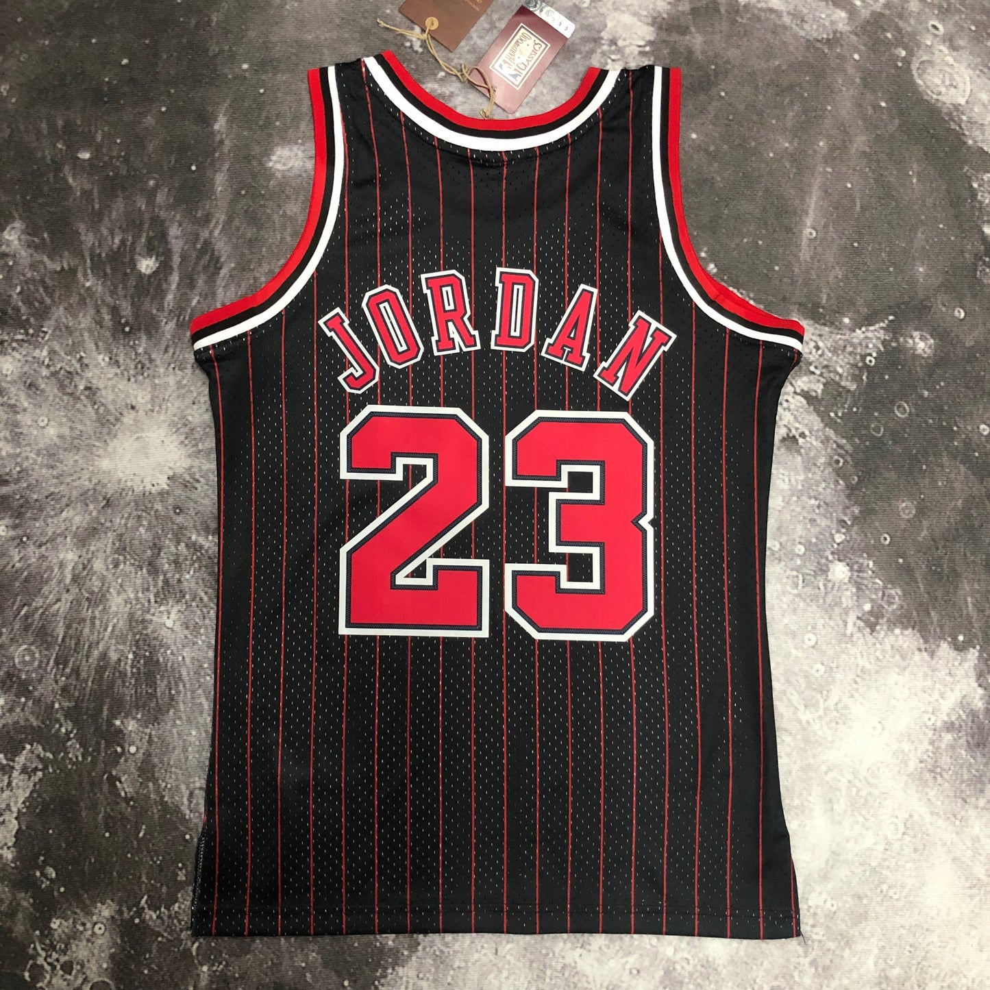 Chicago Bulls 1995-96 #23 Micheal Jordan Alternate Mitchell & Ness Swingman Jersey