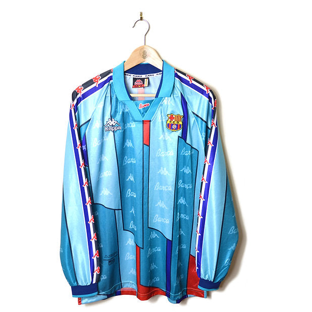 Barcelona 1996/97 Away Long Sleeve Jersey